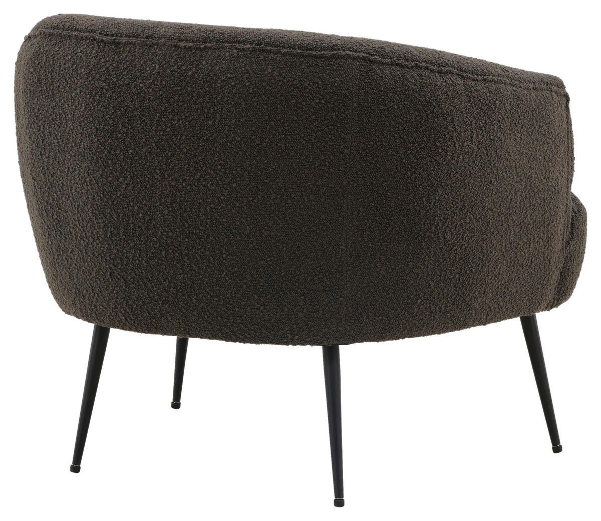 SESSEL in Schwarz  - Schwarz, Design, Textil/Metall (70/68,5/79cm) - Livetastic