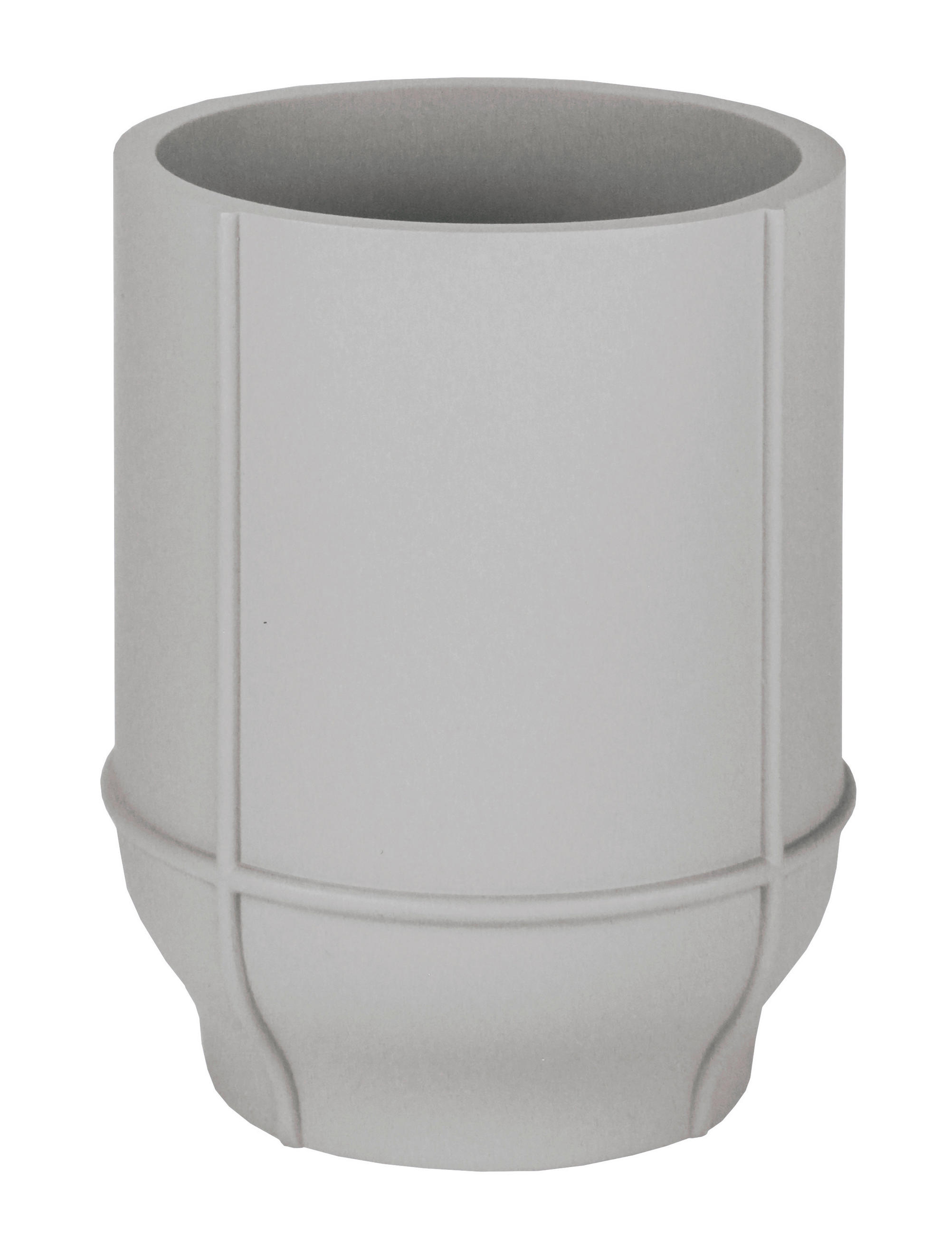 FOGKEFETARTÓ POHÁR műanyag  - világosszürke, Basics, műanyag (7,5/9,8/7,5cm) - Kleine Wolke