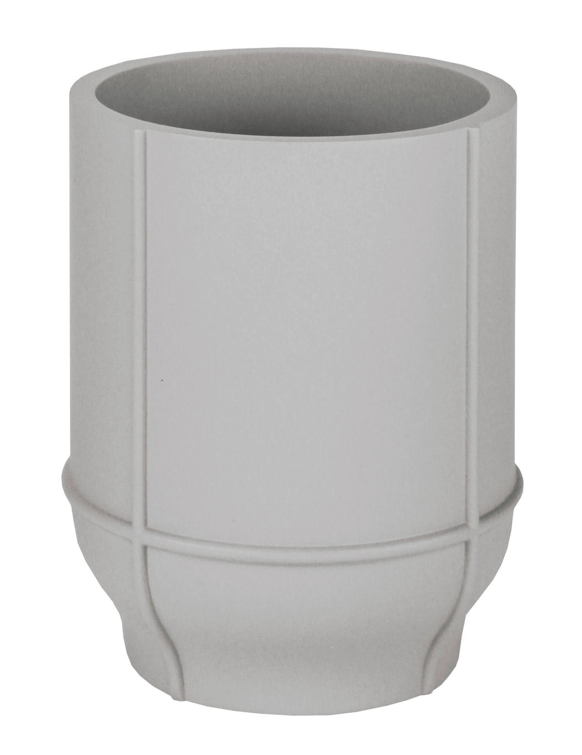 FOGKEFETARTÓ POHÁR műanyag  - világosszürke, Basics, műanyag (7,5/9,8/7,5cm) - Kleine Wolke