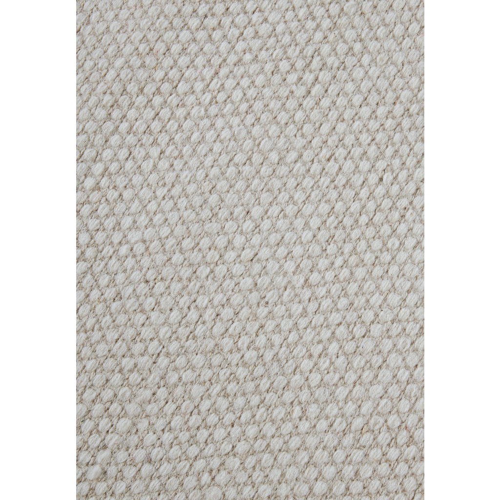 Thumbnail - Elle Decoration Webteppich Delhi, Weiß, Textil, Uni, rechteckig, 80x150 cm, Care & Fair, für Fußbodenheizung geeignet, i...