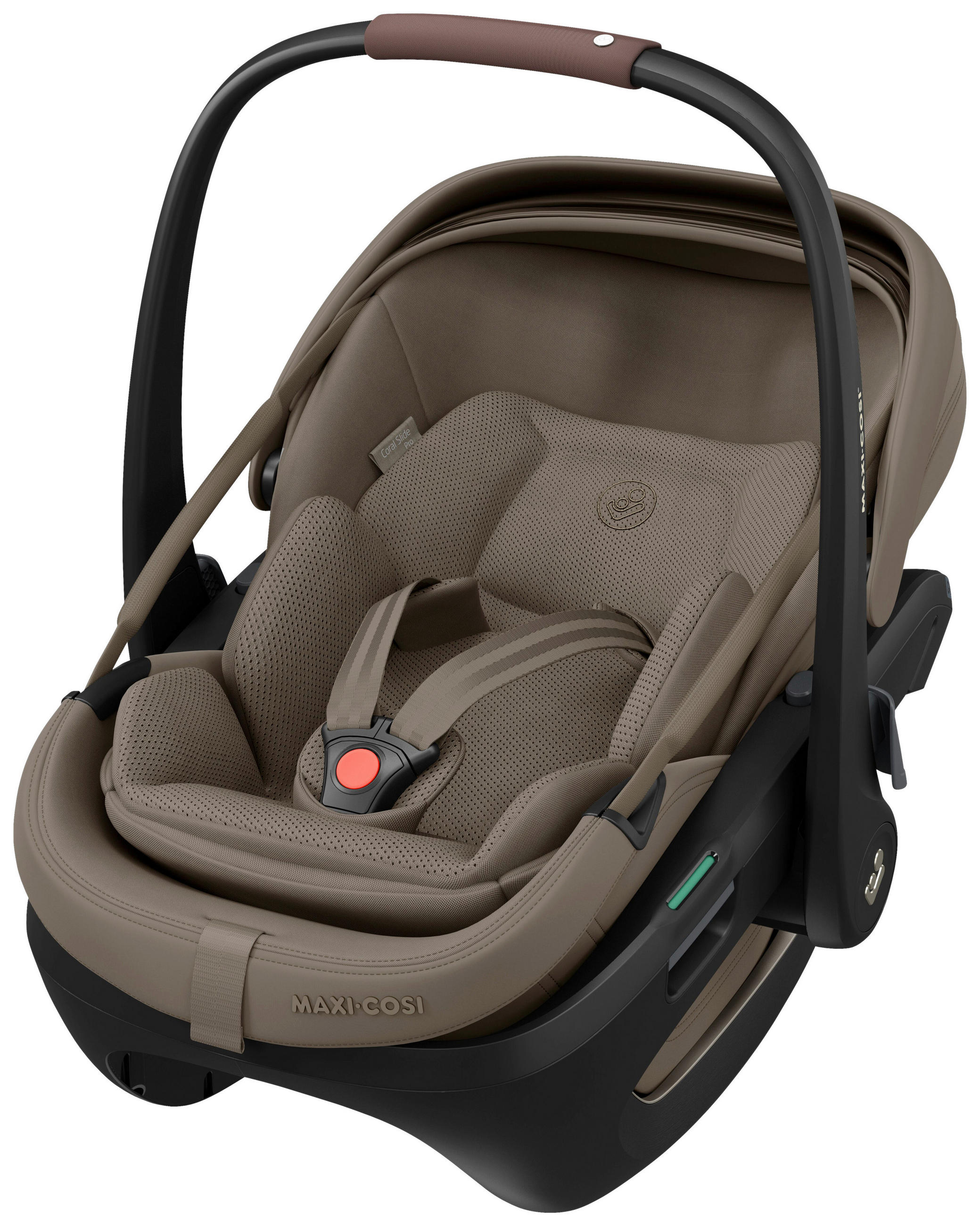 BABYSCHALE Coral Slide Pro  - Braun, Basics, Kunststoff/Textil (44/44,6/76cm) - Maxi-Cosi