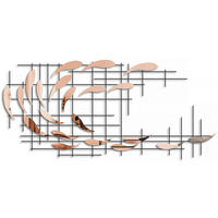 METALLBILD  - Multicolor, Basics, Metall (100/45cm)