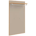GARDEROBENPANEEL  in 83/183/29 cm  - Sandfarben/Eichefarben, Design, Holz/Holzwerkstoff (83/183/29cm) - Novel