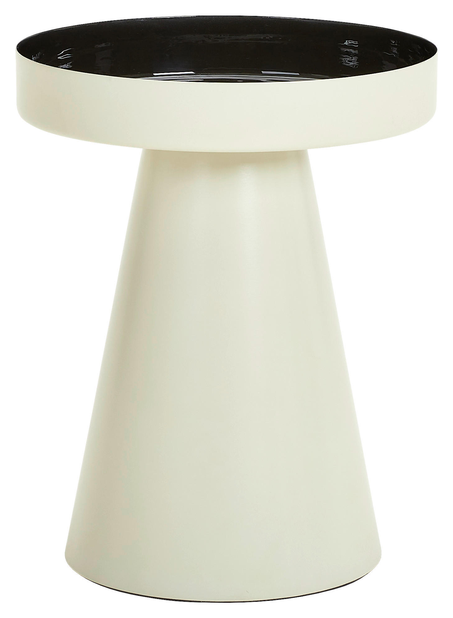 Carryhome ODKLÁDACÍ STOLEK, černá, světle šedá