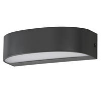 LED-AUßENLEUCHTE 17,2/4,6/8,2 cm   - Dunkelgrau, Basics, Kunststoff (17,2/4,6/8,2cm) - Osram