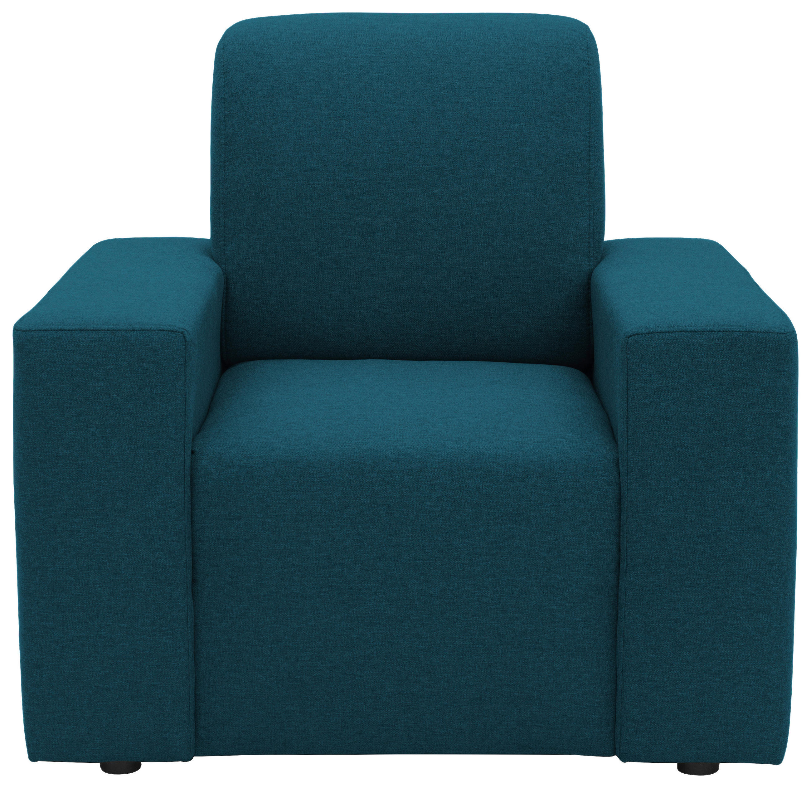 SESSEL Webstoff Dunkelblau    - Schwarz/Dunkelblau, Design, Kunststoff/Textil (93/88/88cm) - LOOKS by W.Joop