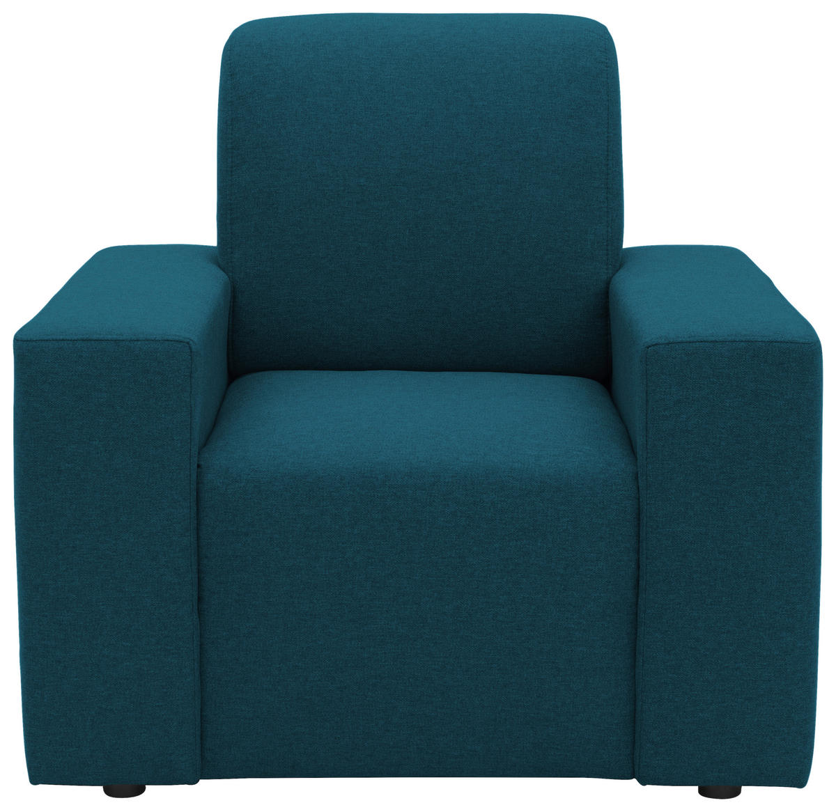 SESSEL Webstoff Dunkelblau    - Schwarz/Dunkelblau, Design, Kunststoff/Textil (93/88/88cm) - LOOKS by W.Joop