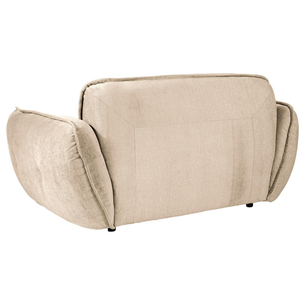 Thumbnail - Trendmanufaktur Xxl-Sessel BE Fluffy, Creme, Textil, 182x87x184 cm, Made in EU, gepolsterte Armlehnen, Stühle