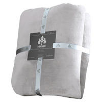 KUSCHELDECKE 150/200 cm  - Platinfarben, KONVENTIONELL, Textil (150/200cm) - Irisette
