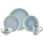 KOMBISERVICE Blau GLOSSY 20-teilig 4 Personen  - Blau, Trend, Keramik - Novel
