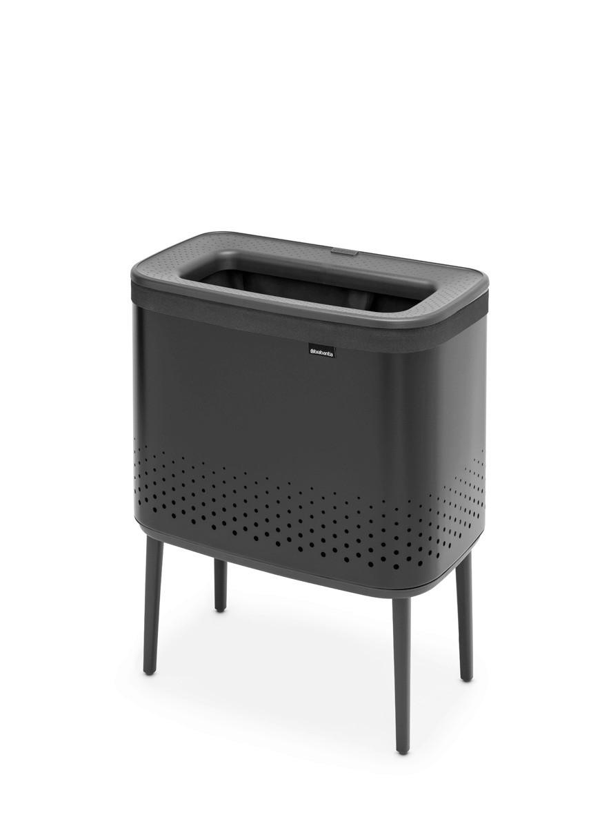 WÄSCHETONNE - Schwarz, Basics, Metall (54/67/32cm) - Brabantia