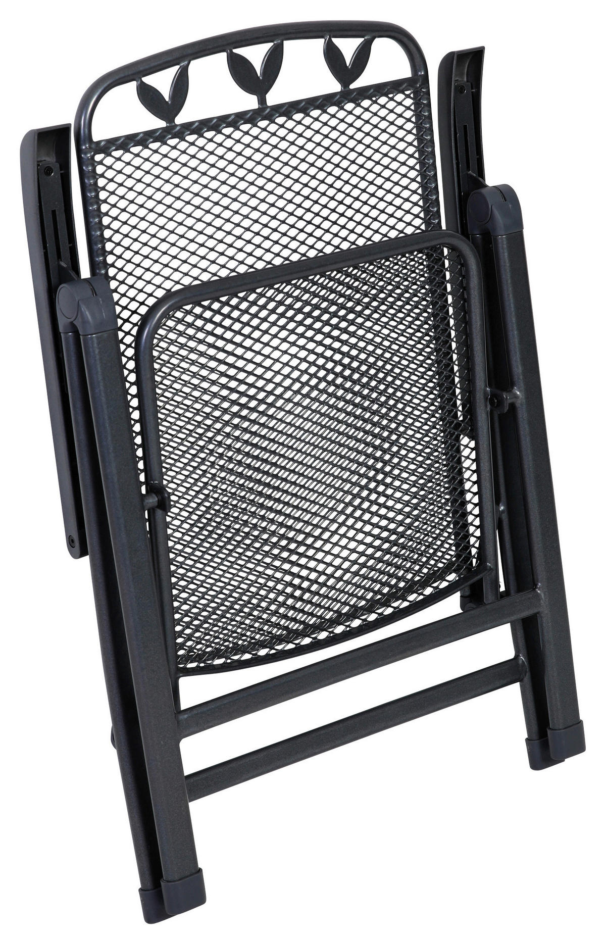 GARTENSTUHL Grau  - Grau, Basics, Metall (58/108/64cm) - Gardenson