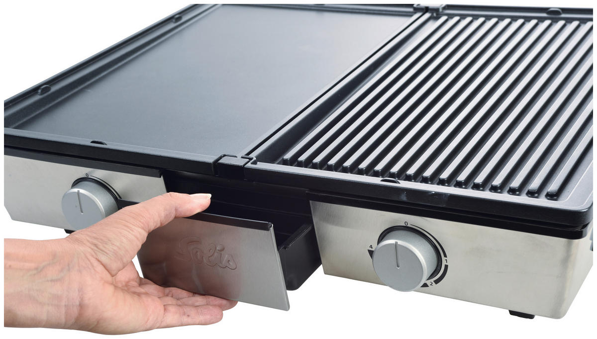 TISCHGRILL  - Silberfarben, Basics, Metall (19/50/41cm)