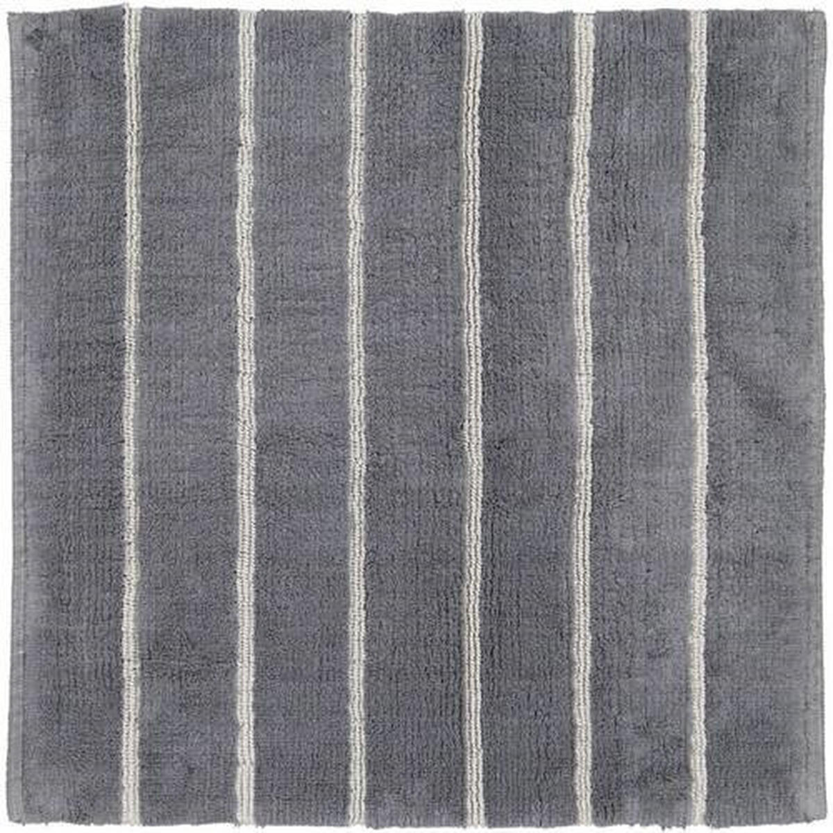 BADTEPPICH Anthrazit, Grau 60/60 cm  - Anthrazit/Grau, Basics, Textil (60/60cm) - Cawoe