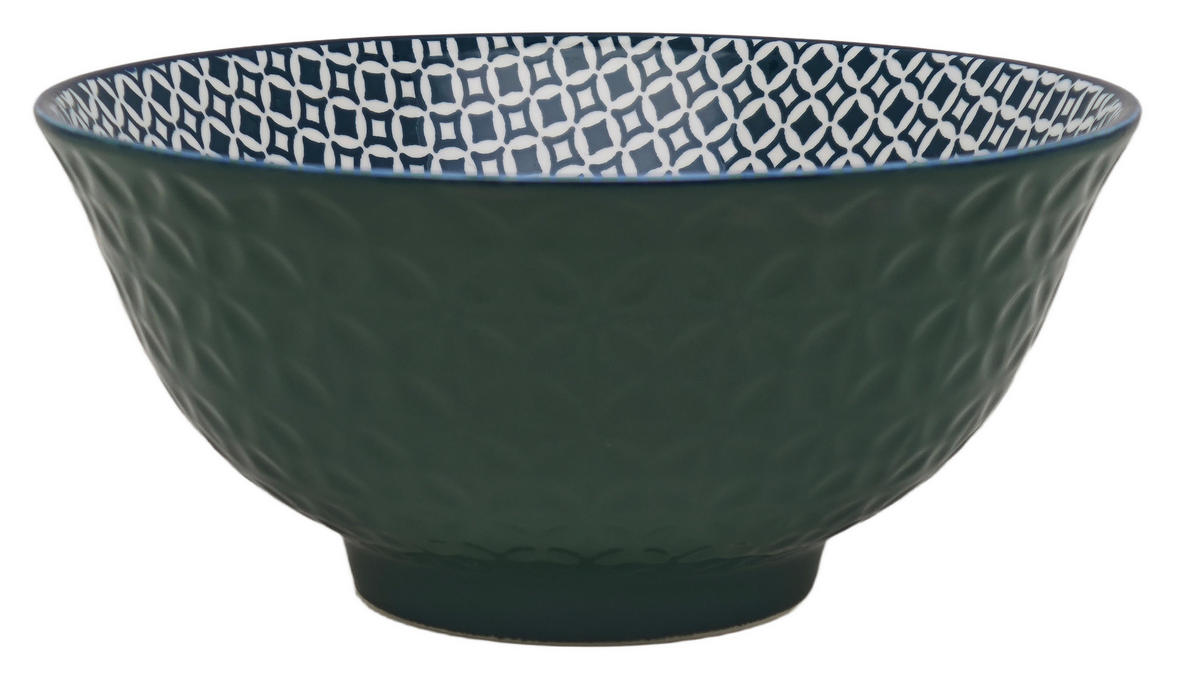 Bol Pentru Cereale  - verde, Trend, ceramică (15,7/7,3cm) - Novel