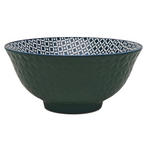 MÜSLISCHALE  - Grün, Trend, Keramik (15,7/7,3cm) - Novel