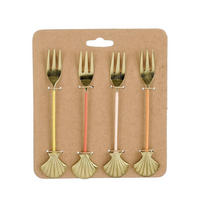 SET VILIC             - rumena/rdeča, Basics, kovina (15.5cm)