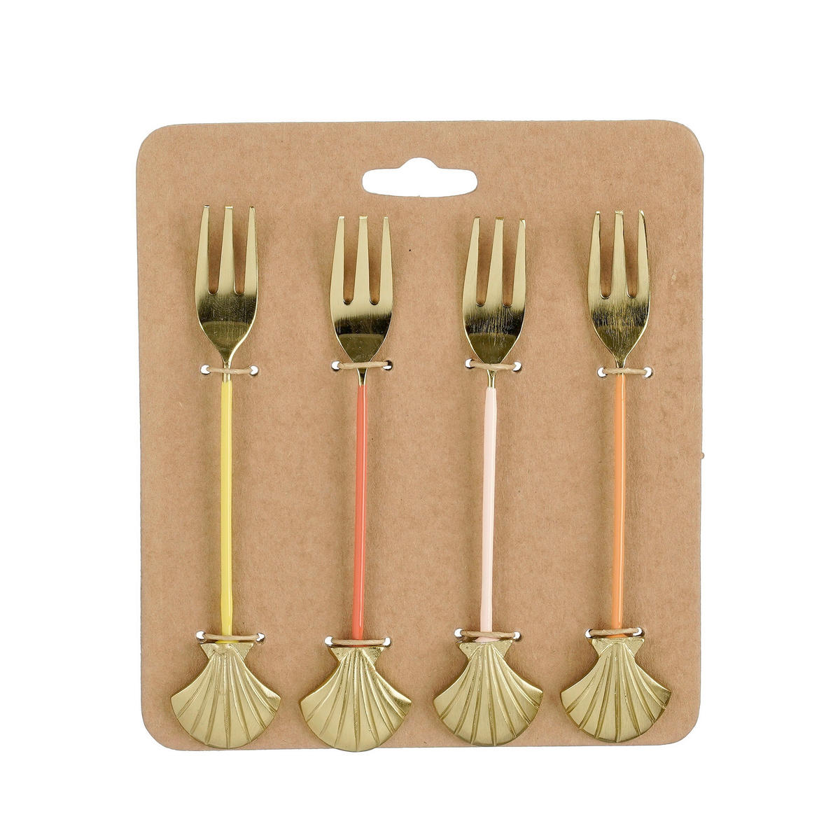 SET VILIC             - rumena/rdeča, Basics, kovina (15.5cm)