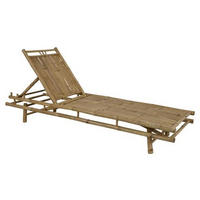 STRANDLIEGE - Naturfarben, Trend, Holz (70/30/200cm) - Ambia Garden