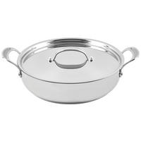 SERVIERPFANNE Jamie Oliver 30 cm  - Silberfarben/Schwarz, Design, Metall (30cm) - Tefal