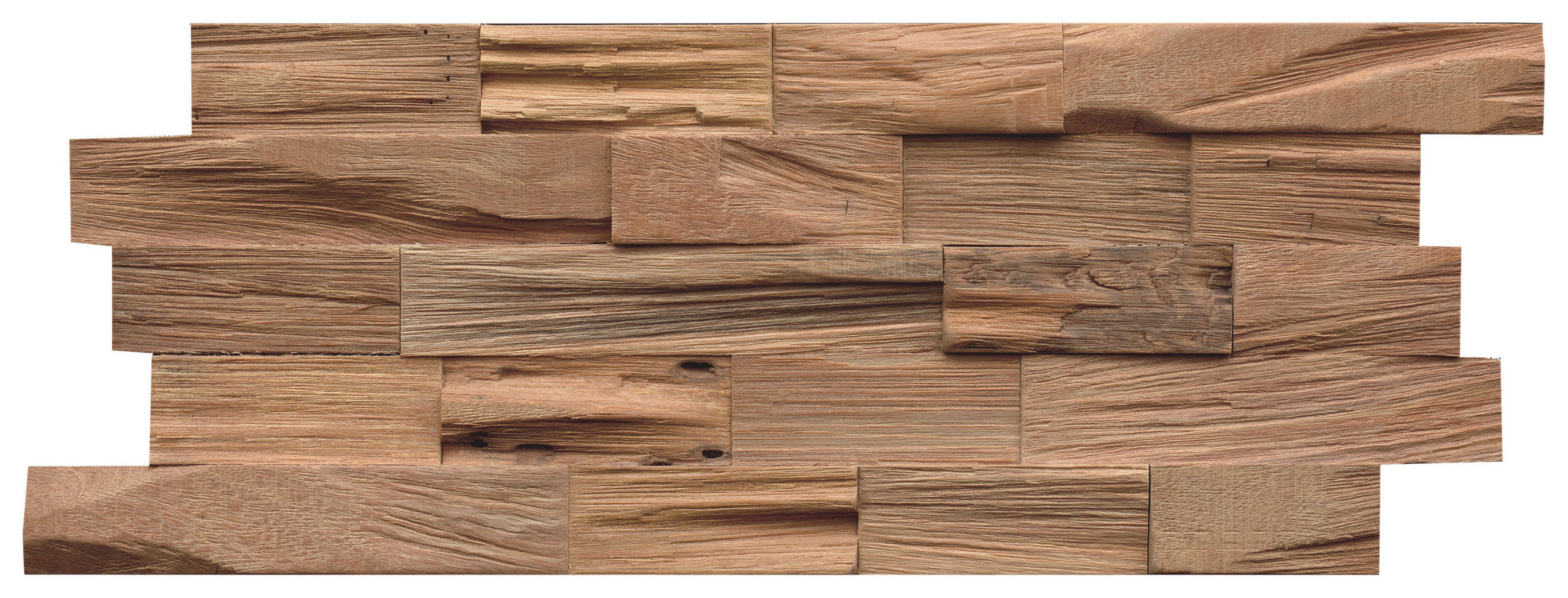 XXXLutz Wandverkleidung Axewood Fsc Hellbraun 20x1.8x50 cm