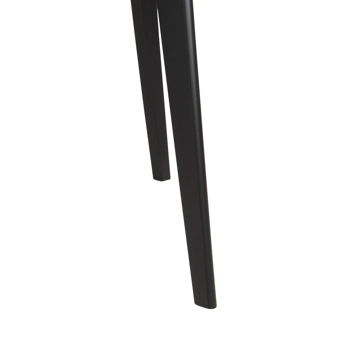 JEDILNA MIZA, črna, barve hrasta  - črna/barve hrasta, Konvencionalno, leseni material (120/80/76cm) - Carryhome