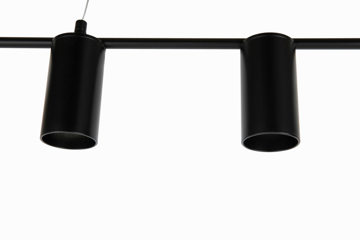 HÄNGELEUCHTE 123/12/66 cm   - Schwarz, Design, Metall (123/12/66cm) - Collet's Monde