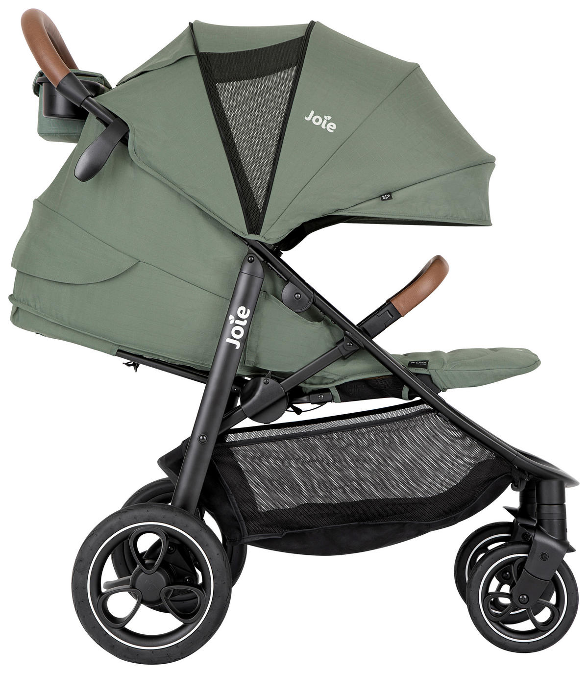 BUGGY LITETRAX PRO  - Schwarz/Grün, Basics, Textil/Metall (58/103/93,6cm) - Joie