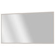 SPIEGEL 143,4/76/1,8 cm    in rechteckig  - Sandfarben, MODERN, Glas/Holzwerkstoff (143,4/76/1,8cm) - Carryhome
