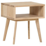 NACHTSCHRANK 50/55/40 cm Eiche massiv  - Eichefarben, Natur, Holz (50/55/40cm) - Landscape