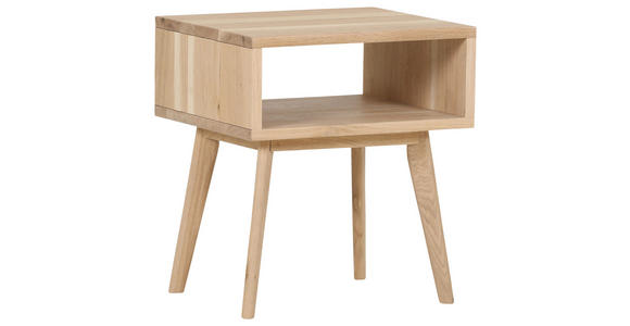 NACHTSCHRANK 50/55/40 cm Eiche massiv  - Eichefarben, Natur, Holz (50/55/40cm) - Landscape