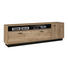 LOWBOARD 183/61/50 cm - Eichefarben/Schwarz, KONVENTIONELL, Holzwerkstoff/Metall (183/61/50cm) - Carryhome LOWBOARD 183/61/50 cm - Eichefarben/Schwarz, KONVENTIONELL, Holzwerkstoff/Metall (183/61/50cm) - Carryhome