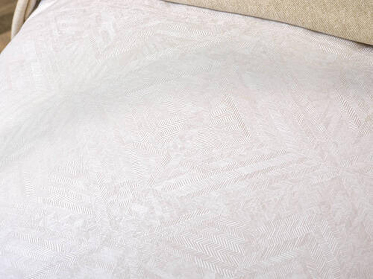 BETTWÄSCHE Damast 140/200 cm  - Weiß, KONVENTIONELL, Textil (140/200cm) - Curt Bauer