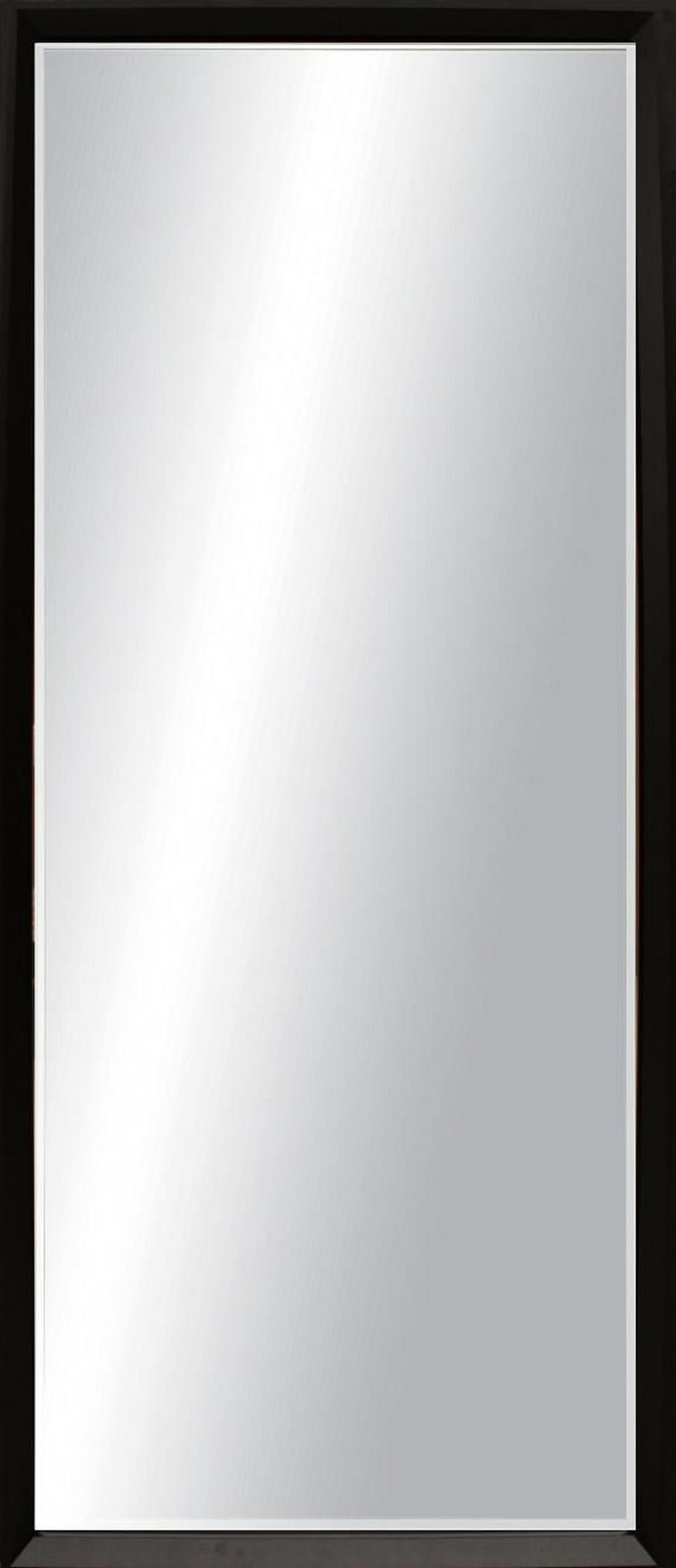 WANDSPIEGEL 67/167/3 cm  - Schwarz, Konventionell, Glas/Holzwerkstoff (67/167/3cm) - Xora