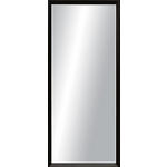 WANDSPIEGEL 67/167/3 cm  - Schwarz, KONVENTIONELL, Glas/Holzwerkstoff (67/167/3cm) - Xora