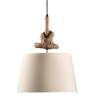 PENDELLEUCHTE 40/40/100 cm  - Perlmutt, Natur, Textil (40/40/100cm)