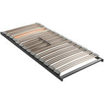 LATTENROST 90/200 cm - Anthrazit/Hellgrau, Basics, Holz (90/200cm) - Dieter Knoll