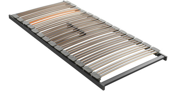 LATTENROST 120/200 cm  - Anthrazit/Hellgrau, Basics, Holz (120/200cm) - Dieter Knoll