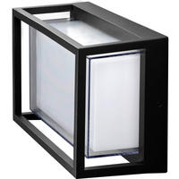 AUßENWANDLEUCHTE 24/14,5/10 cm   - Anthrazit, KONVENTIONELL, Metall (24/14,5/10cm)