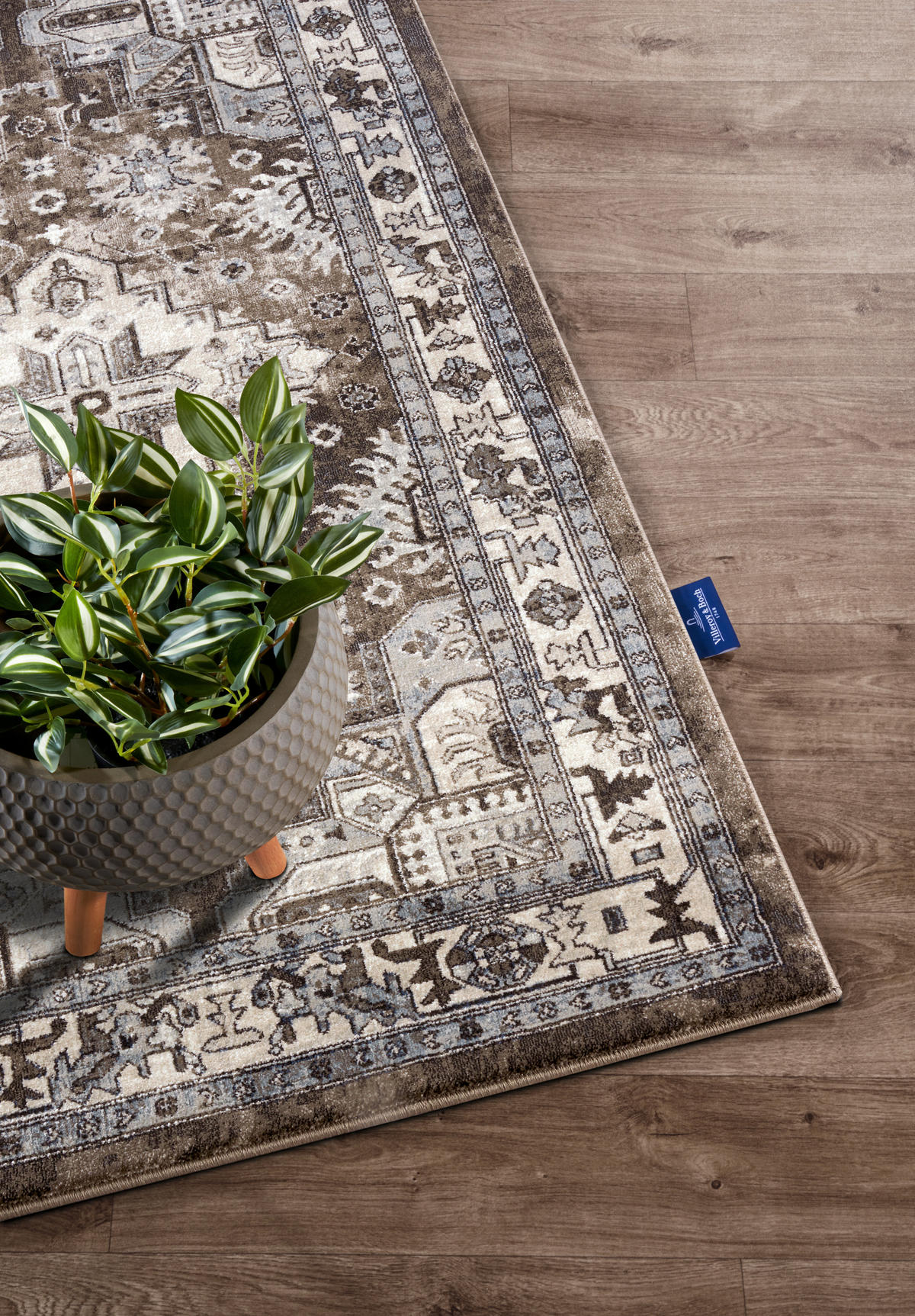 LÄUFER 80/240 cm Kollektion 1869  - Creme/Braun, Design, Kunststoff/Textil (80/240cm) - Villeroy & Boch