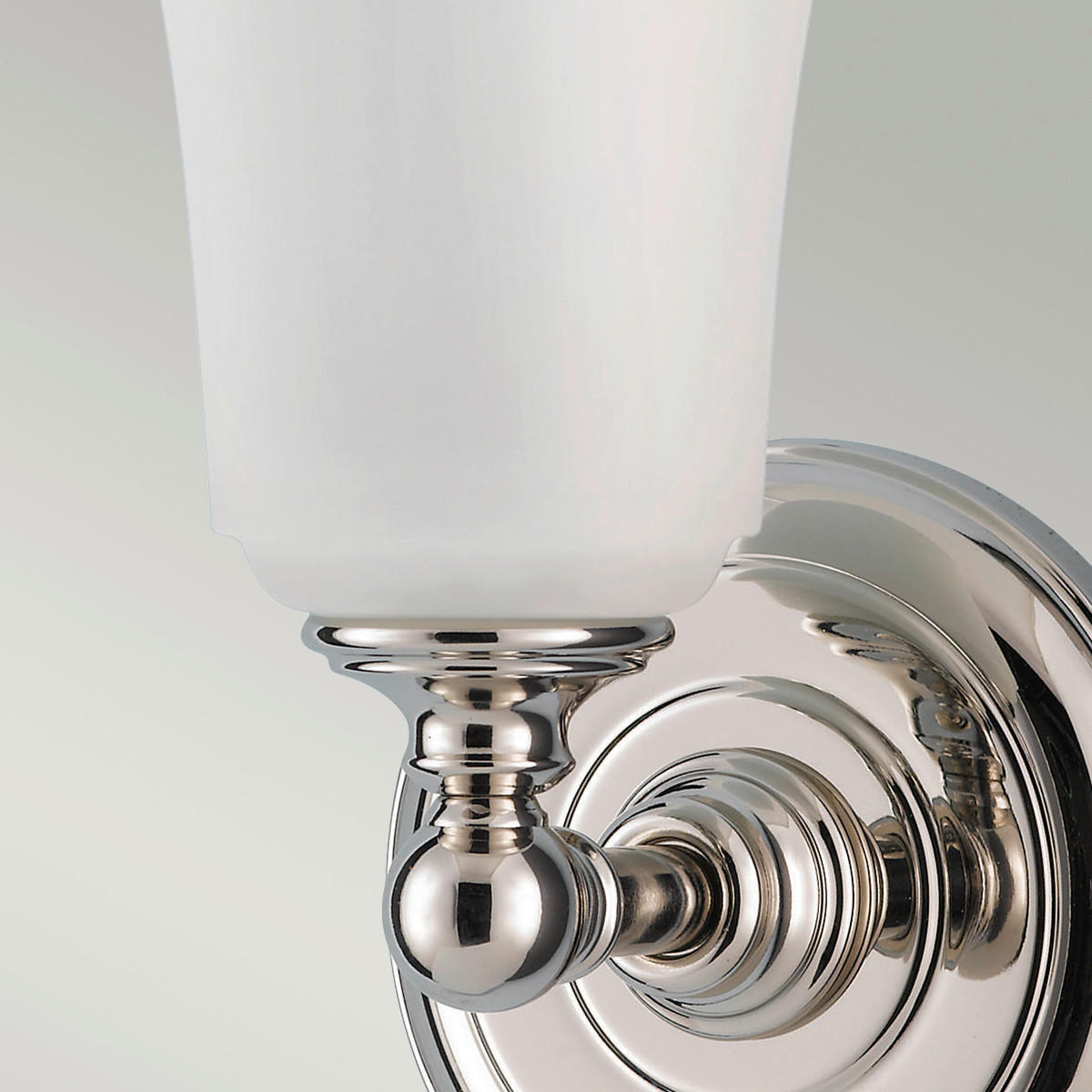 BADEZIMMER-WANDLEUCHTE - Chromfarben, Natur, Glas/Metall (13.3/15,2/24,8cm) - Elstead Lighting