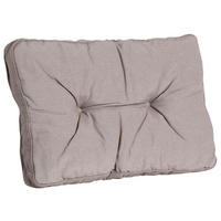 RÜCKENKISSEN  - Taupe, Basics, Textil (60/43/8cm)