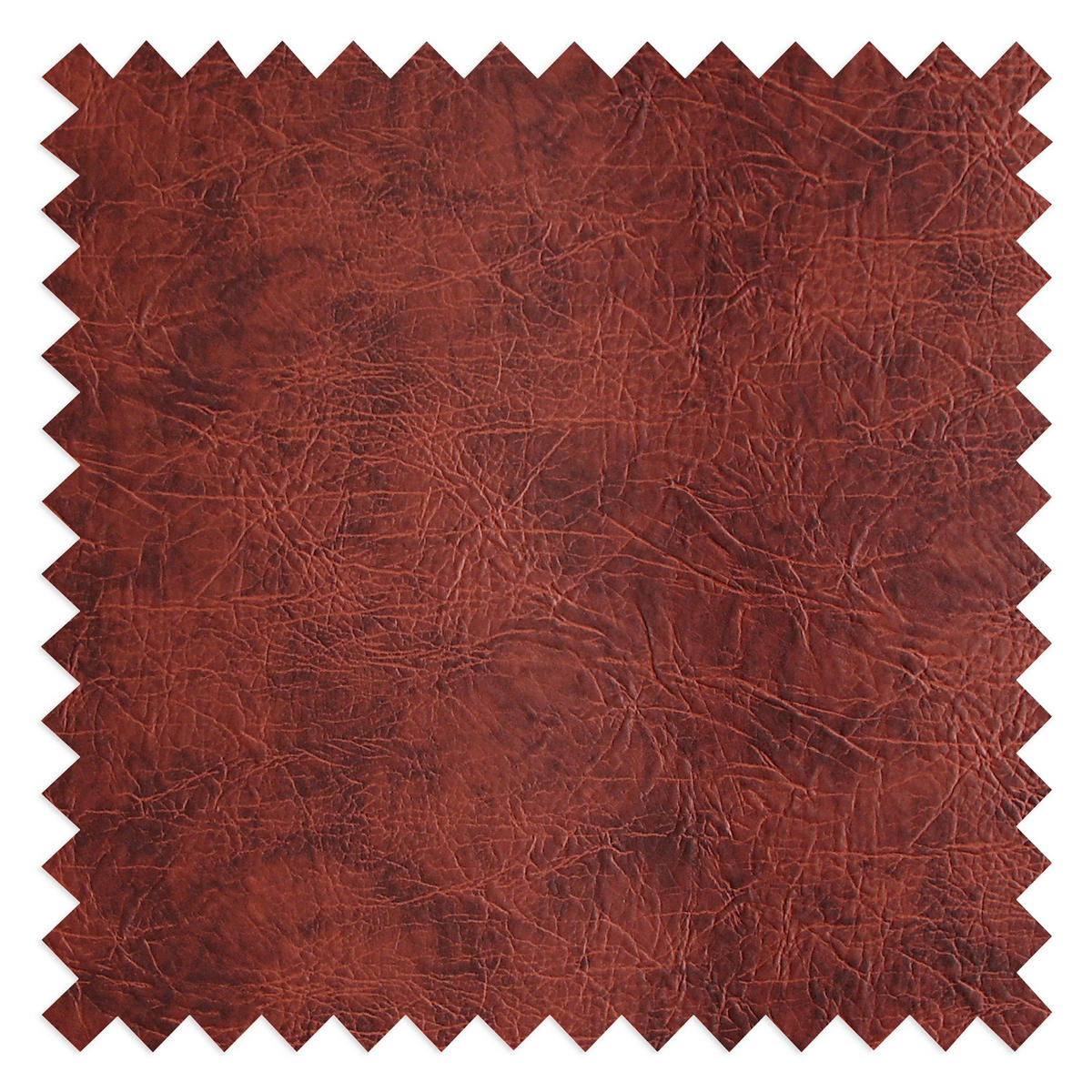 SITZGARNITUR YORK in Lederlook Rostfarben  - Rostfarben/Braun, Design, Holz/Textil (203/72/86cm) - P & B
