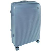 REISEKOFFER Hellblau  - Hellblau, Design, Kunststoff/Textil (49/74/30cm) - Novel