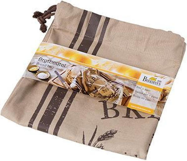 BROTBOX - Beige, Basics, Textil (38/45cm) - Birkmann