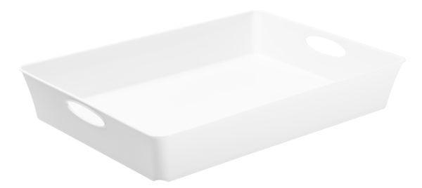 TABLETT Kunststoff - Weiß, Basics, Kunststoff (37.5/26.6/6cm) - Rotho