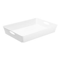 TABLETT Kunststoff  - Weiß, Basics, Kunststoff (37.5/26.6/6cm) - Rotho