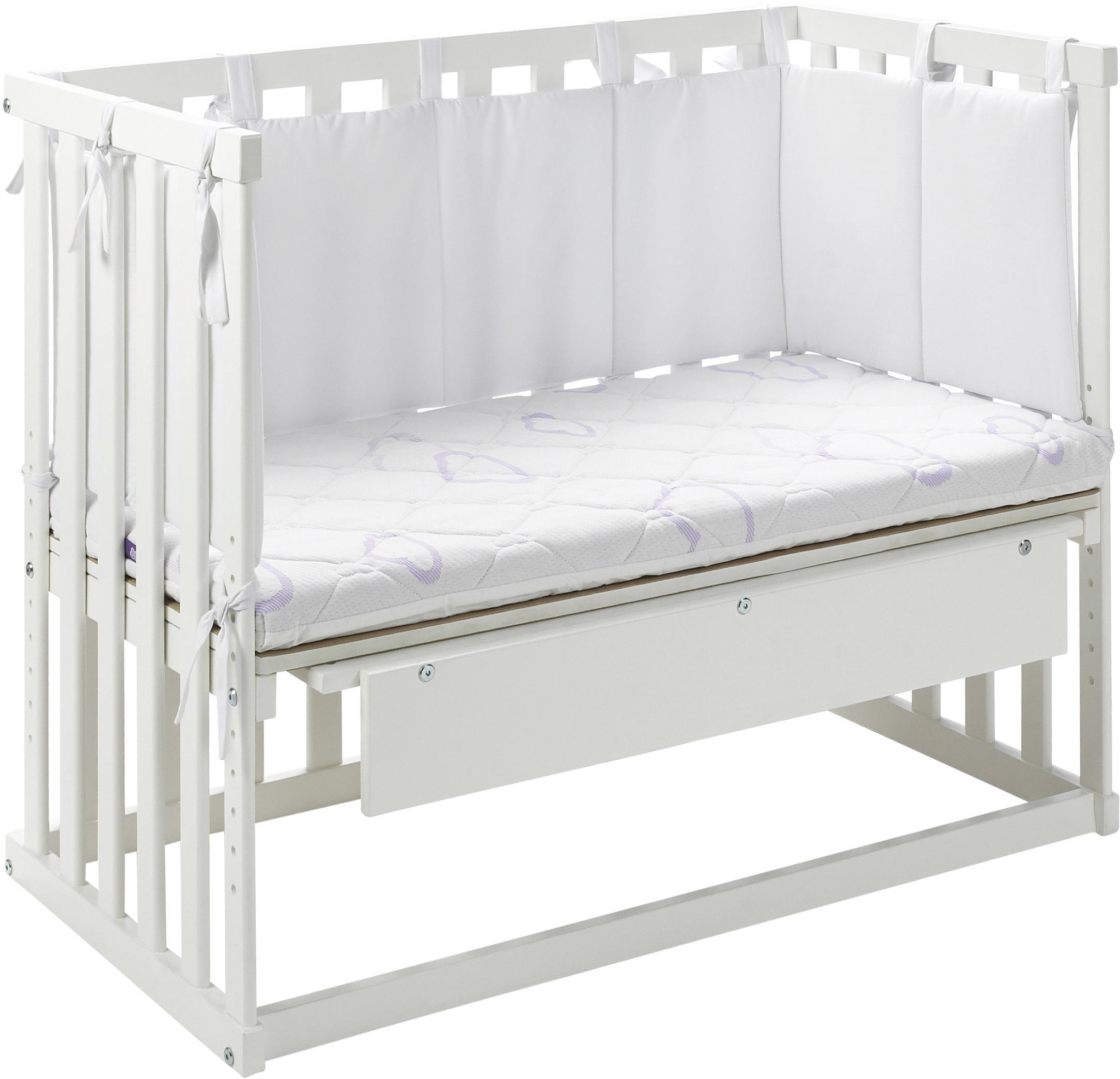 Beistellbett MIT Nestchen 94/53/78 cm