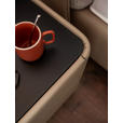 BOXSPRINGBETT 180/200 cm  in Hellgrau, Greige  - Greige/Hellgrau, Design, Textil/Metall (180/200cm) - Johann Jakob