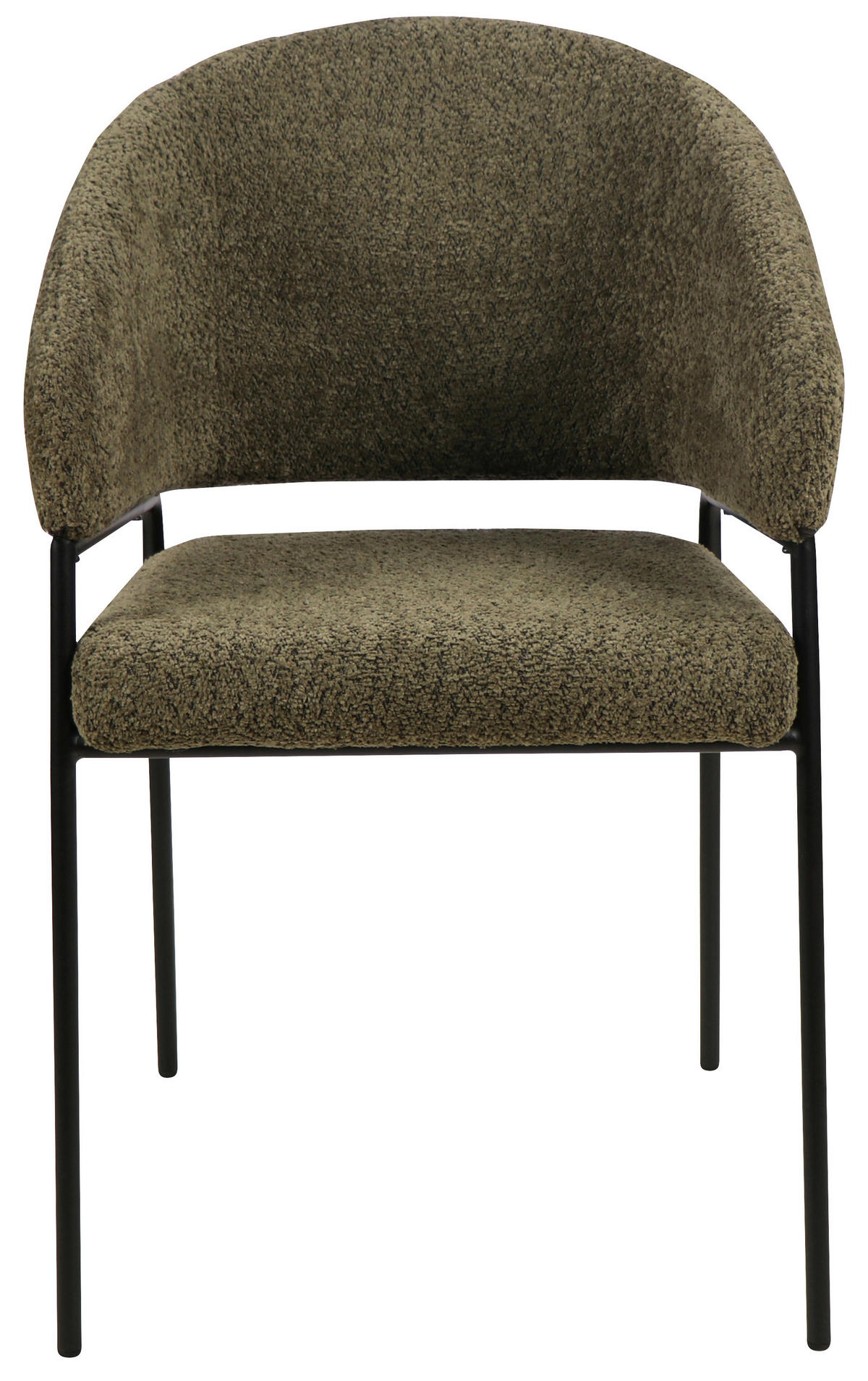 NASLANJAČ, les, kovina, tekstil zelena  - črna/zelena, Design, kovina/tekstil (58.0/84,5/55.5cm) - Hom`in